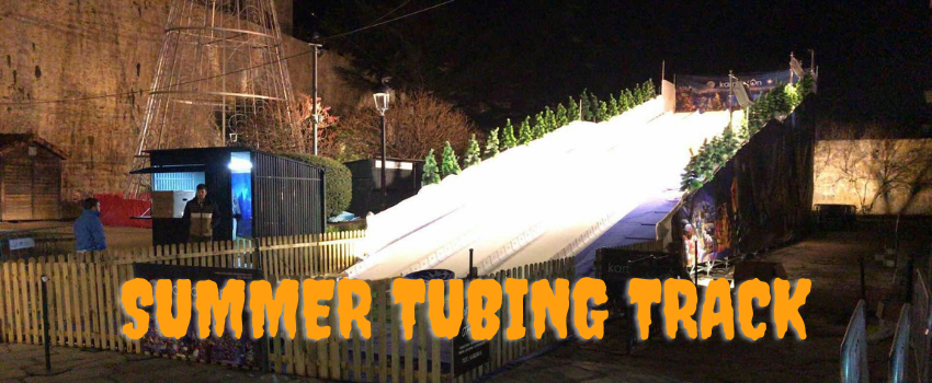 summer tubing track