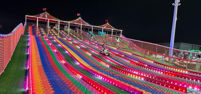 Rainbow Slide Becomes a New Trend