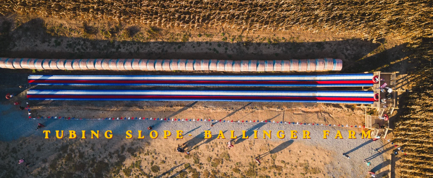 Sliding Into Fun: Brand New Tubing Slide Now Open at Ballinger Farm!